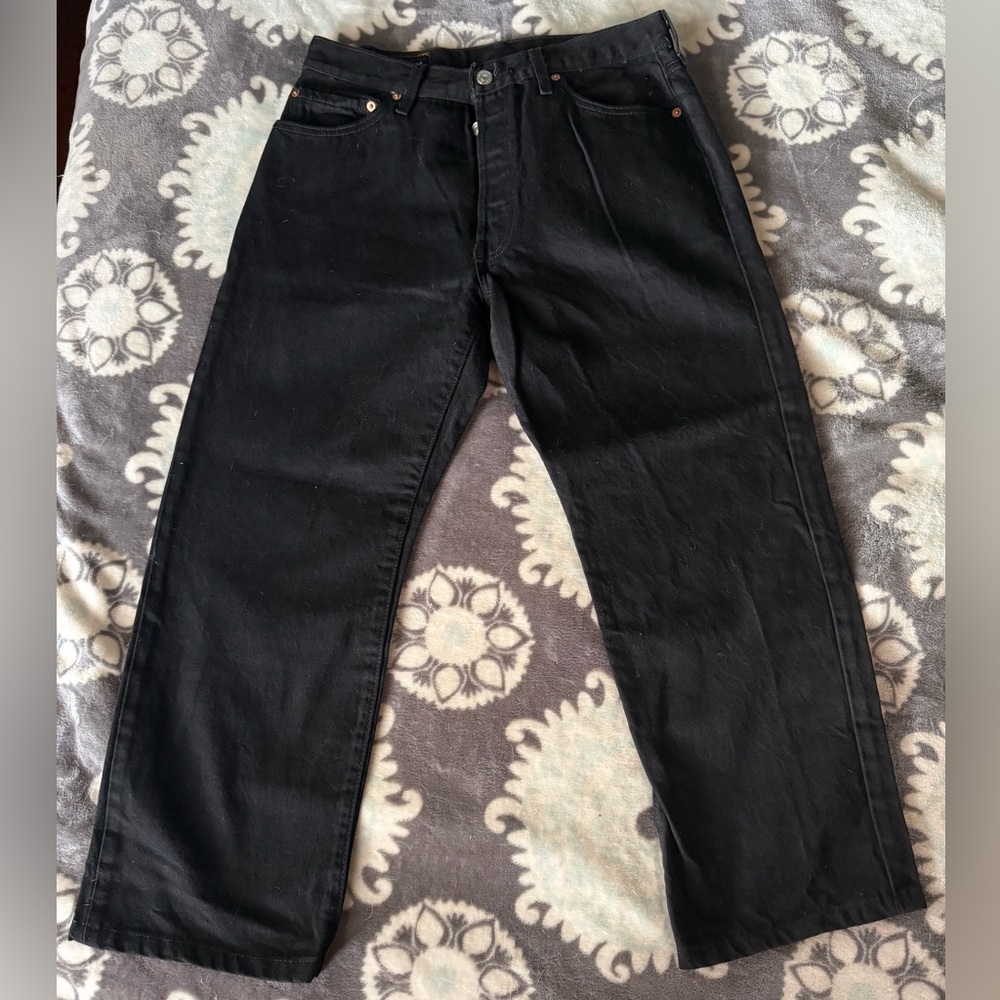 Levis 501 Men’s Jeans Black W34 L30